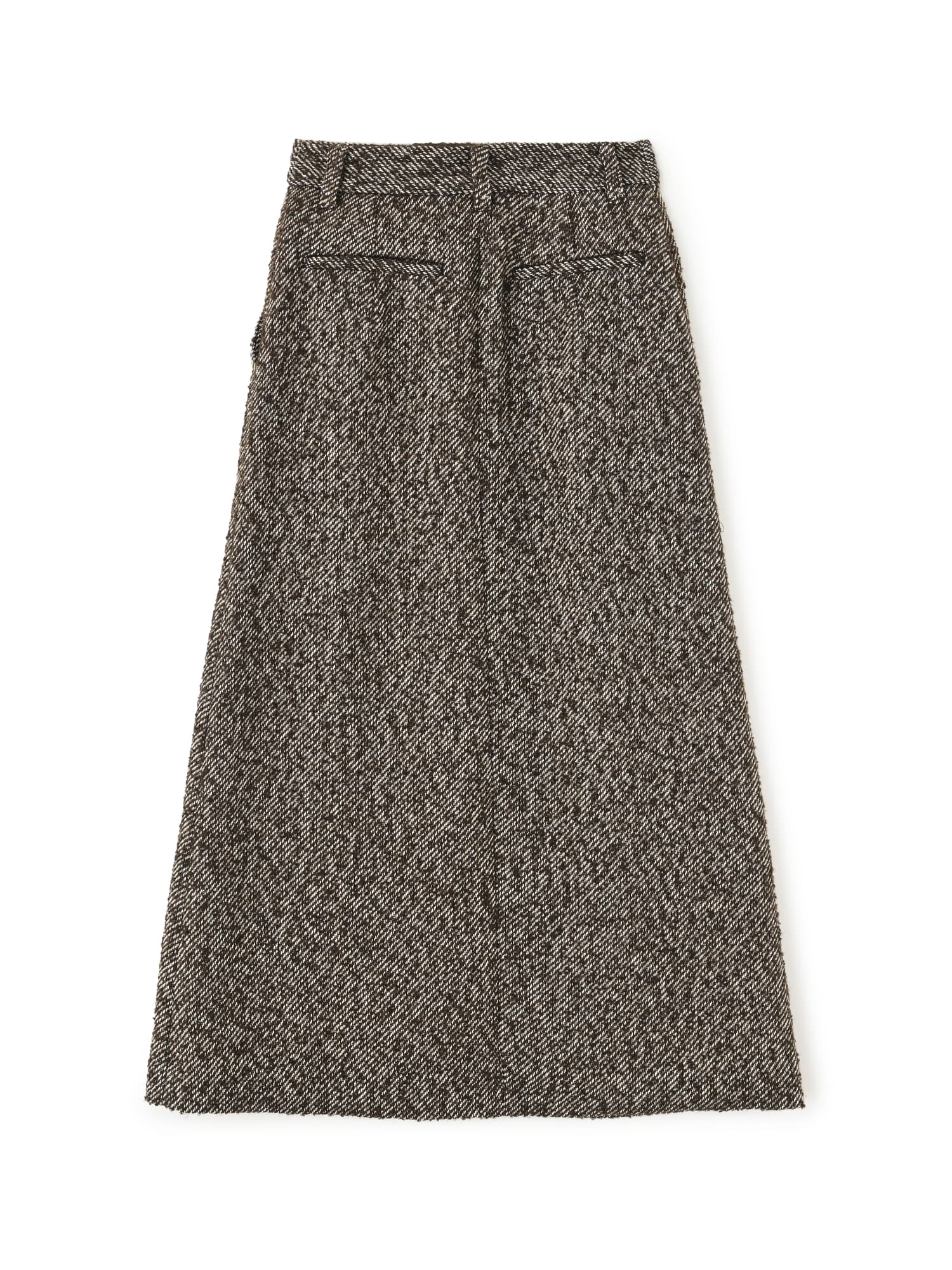 ネップツイードタックスカート | 小柄・低身長女性向けファッション