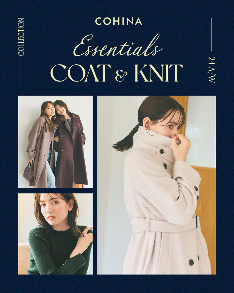 COHINA Essentials COAT&KNIT