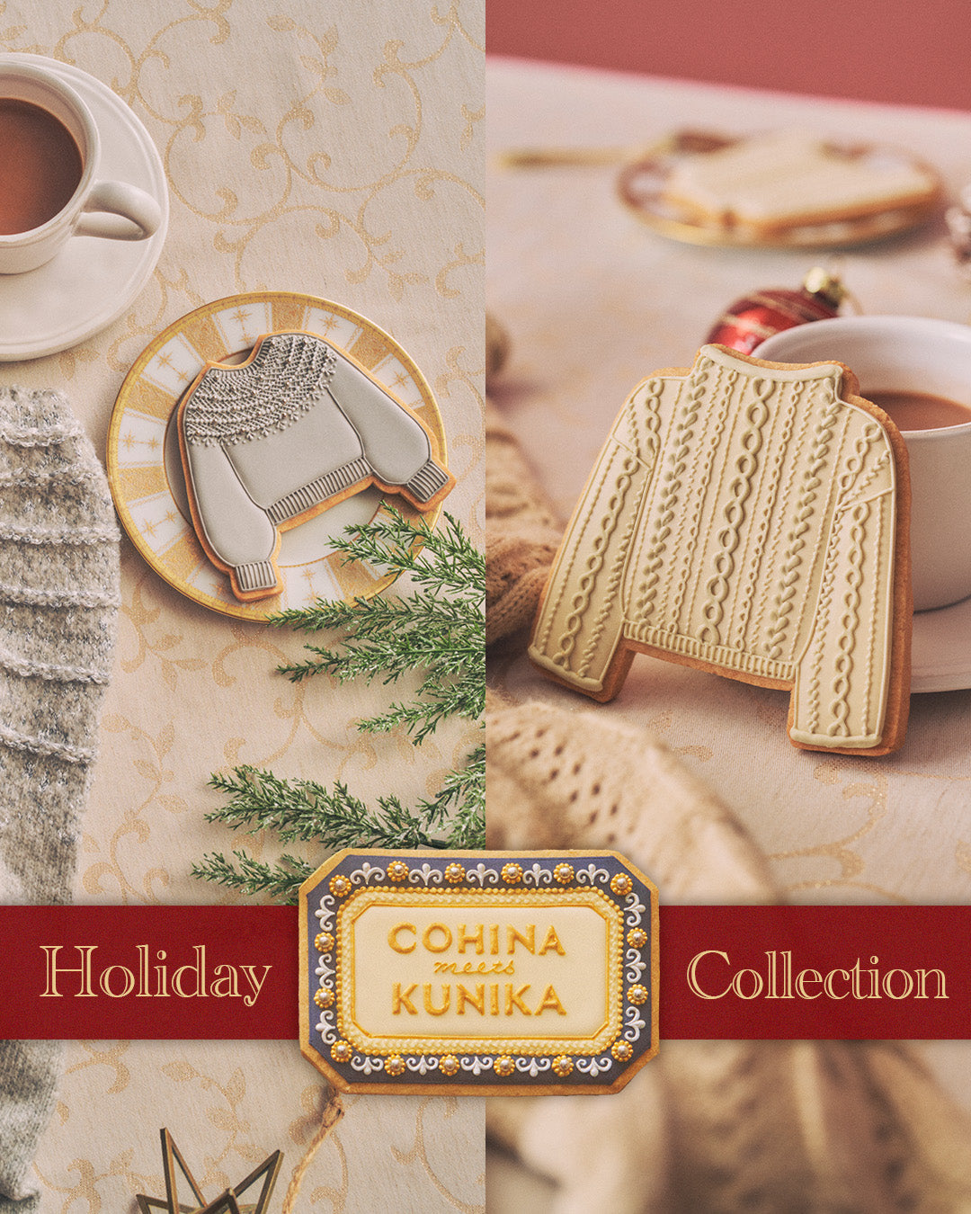 Holiday Collection COHINA meets KUNIKA