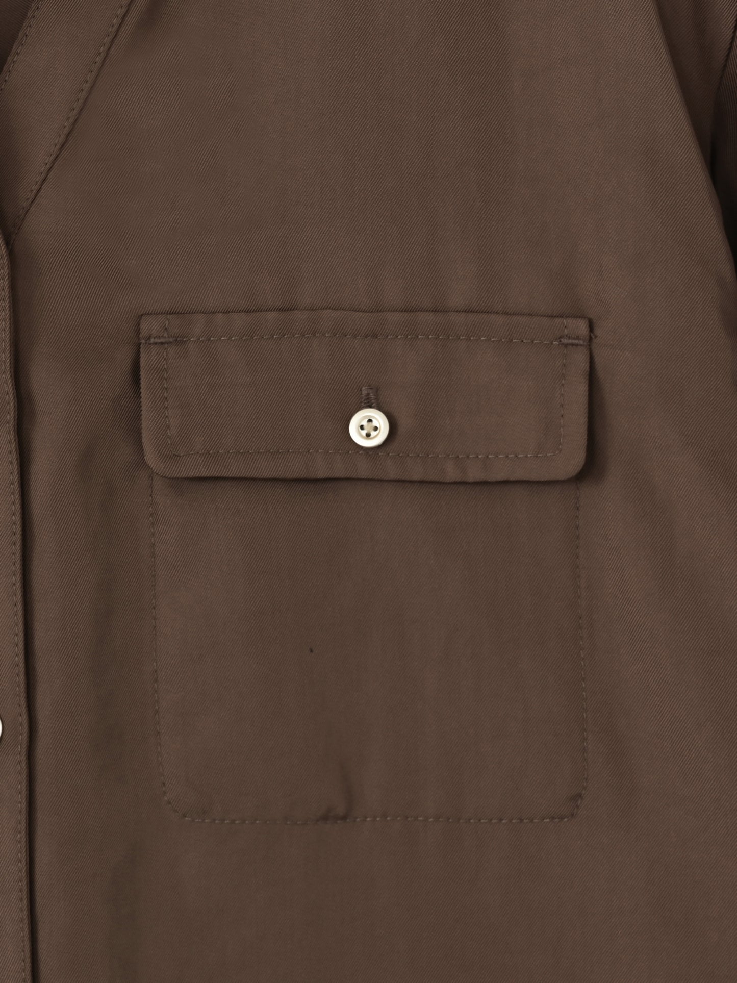 ブライトツイルダブルポケットシャツ　[通常]