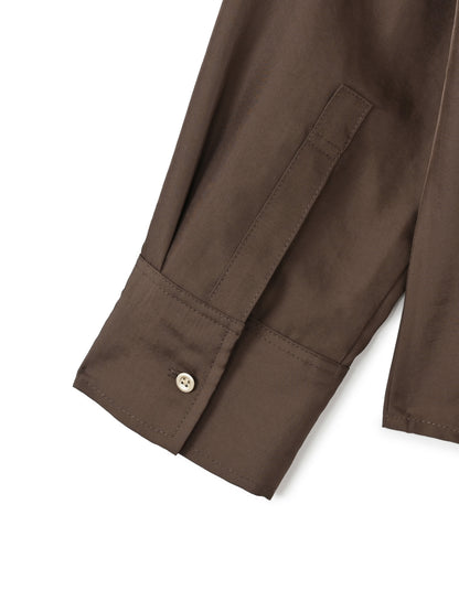 ブライトツイルダブルポケットシャツ　[通常]