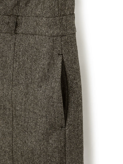 ウールツイードジャンパースカート-short & regular　[通常]