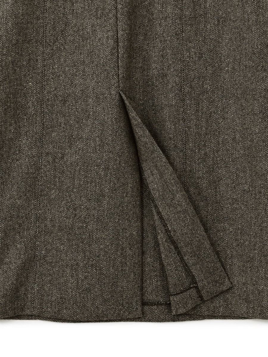 ウールツイードジャンパースカート-short & regular　[通常]