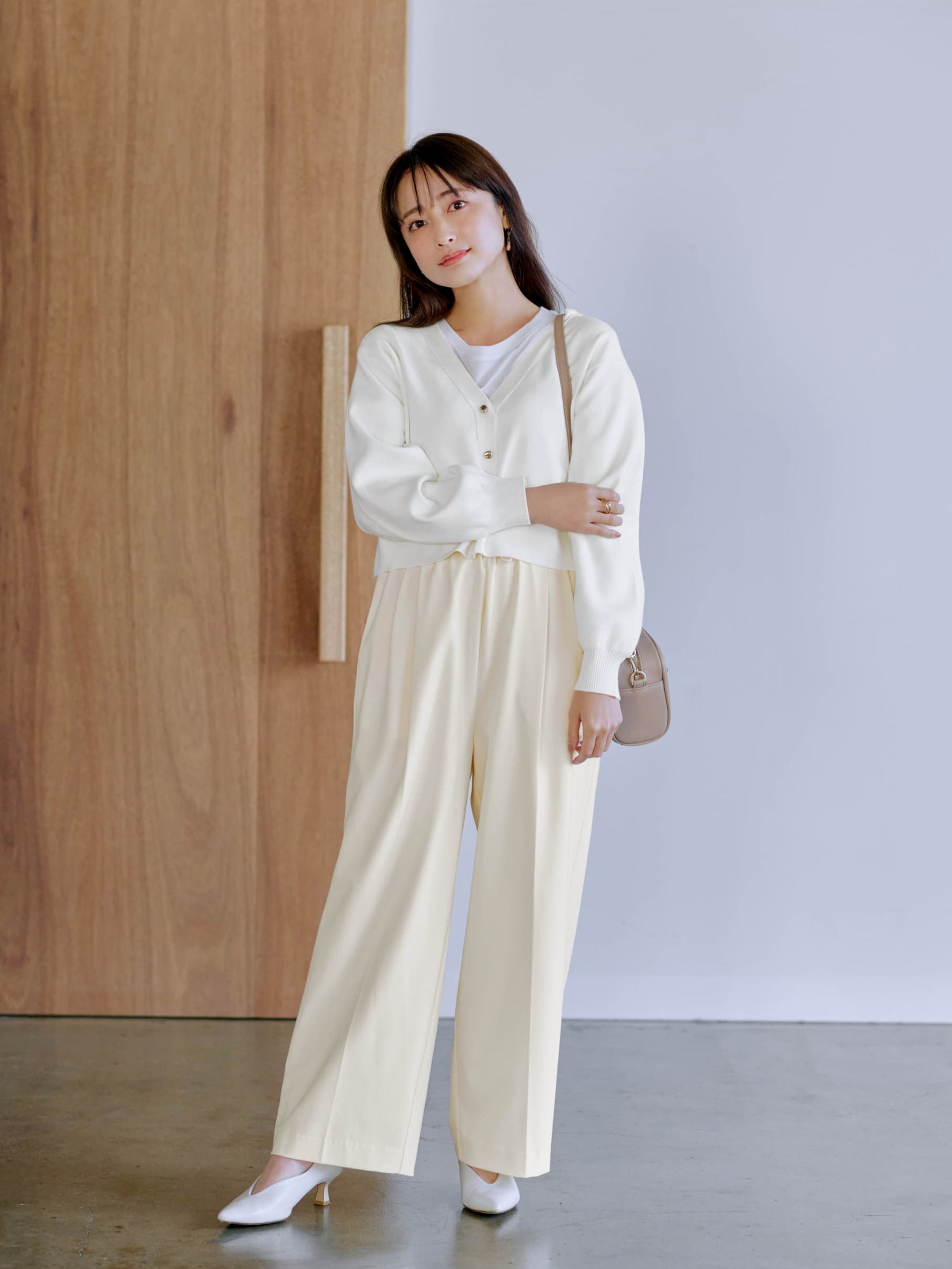 ツータックイージースラックス-short & regular | 小柄・低身長女性