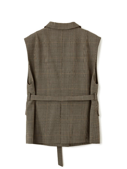 ウールツイルシングルテーラードジレ　[通常]