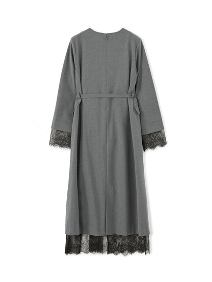 レースドッキングキャミセットワンピース　[通常]