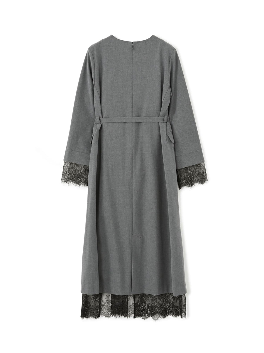 レースドッキングキャミセットワンピース　[通常]