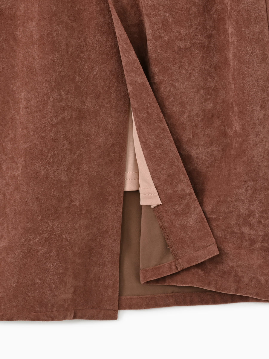 トリアセベロアナロースカート-short & regular　[通常]