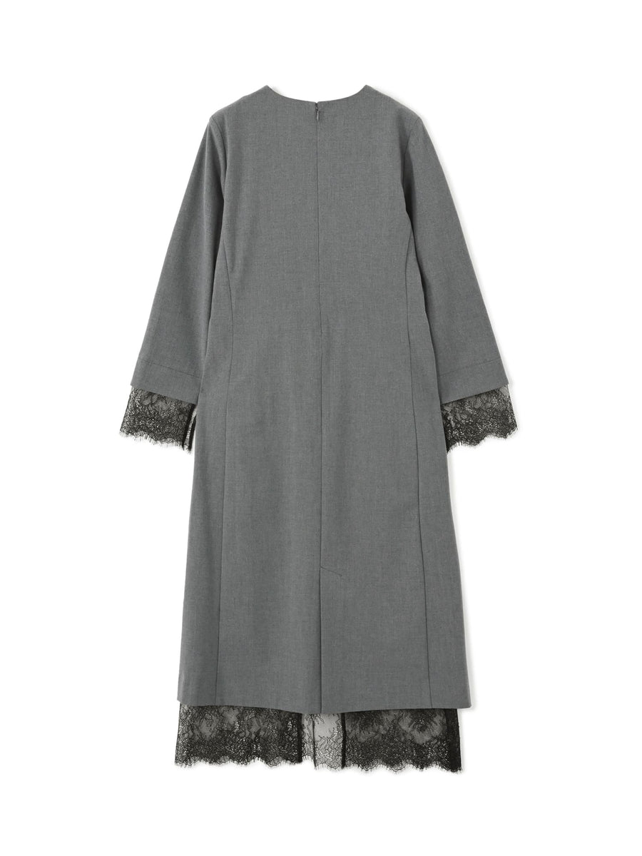 レースドッキングキャミセットワンピース　[通常]