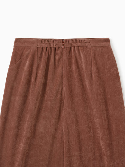 トリアセベロアナロースカート-short & regular　[通常]