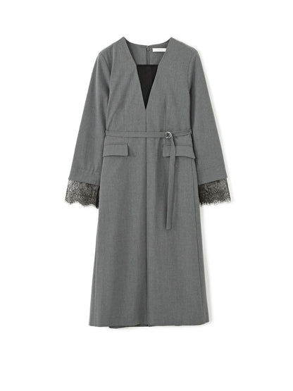 レースドッキングキャミセットワンピース　[通常]