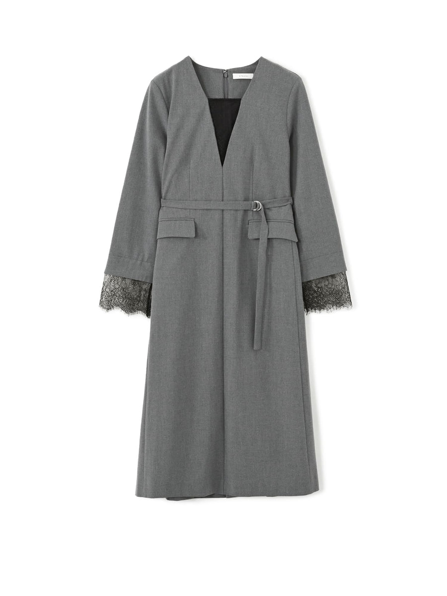 レースドッキングキャミセットワンピース　[通常]