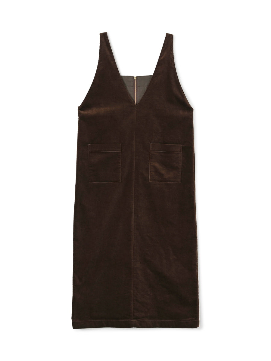 2wayコーデュロイジャンパースカート　[通常]