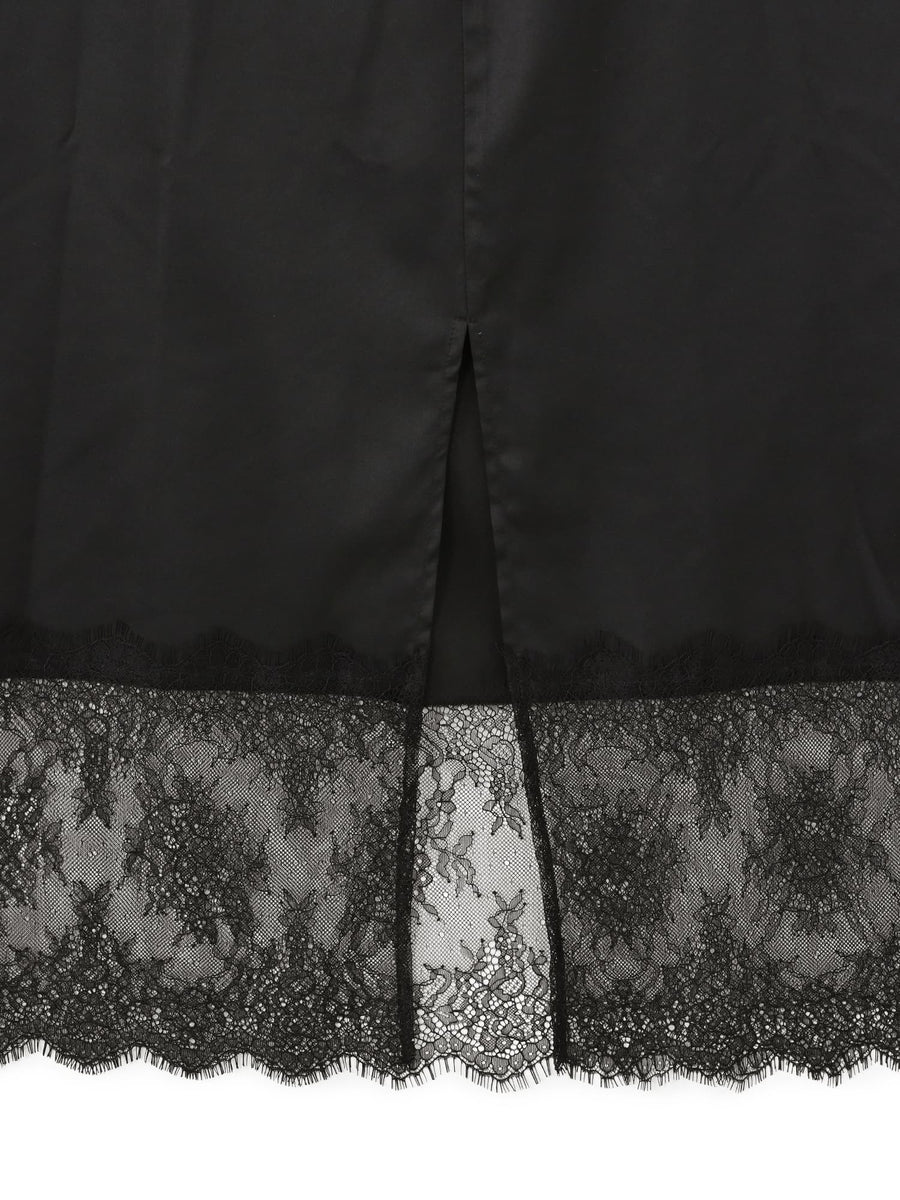 レースドッキングキャミセットワンピース　[通常]