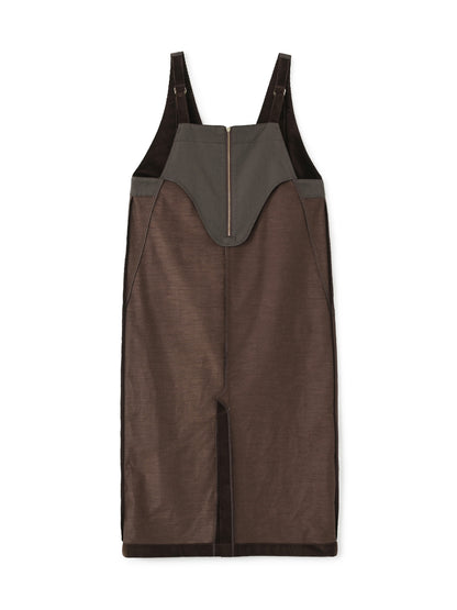 2wayコーデュロイジャンパースカート　[通常]