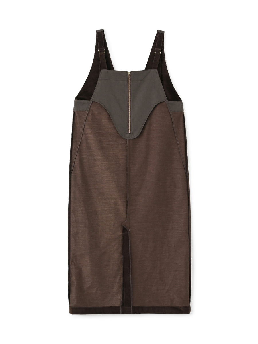 2wayコーデュロイジャンパースカート　[通常]