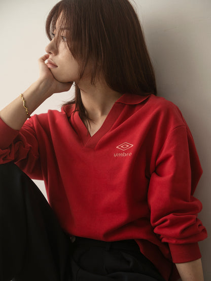 【COHINA×UMBRO】スキッパーライトスウェット　[通常]