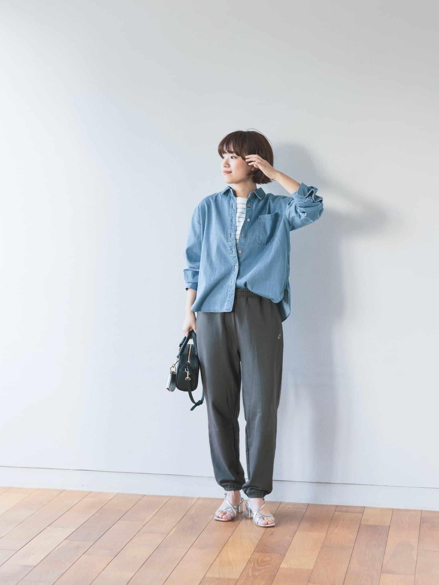 222スウェットイージーパンツ | 小柄・低身長女性向けファッション通販