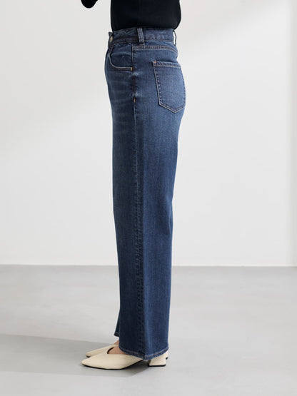【Healthy DENIM×COHINA】Canelé ストレートデニム-short & regular 　[通常]