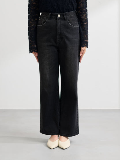 ※こちらが実物のカラーに一番お色味が近くなっております。（Black Used）<br>149cm | B:77 W:60 H:83 股下:68.5 | regular-XS着用 (ヒールの高さ: 3.5cm) 