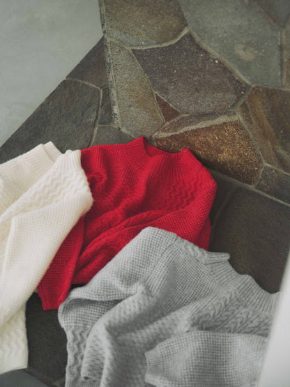 パターンミックスニット　[通常]