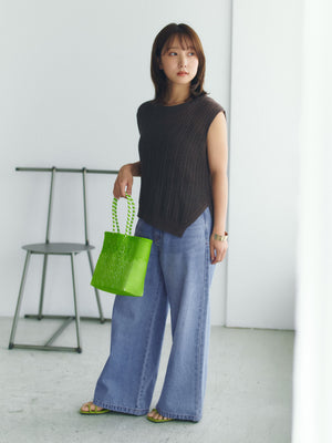 COHINA DENIM フレアワイド-short & regular　[通常]