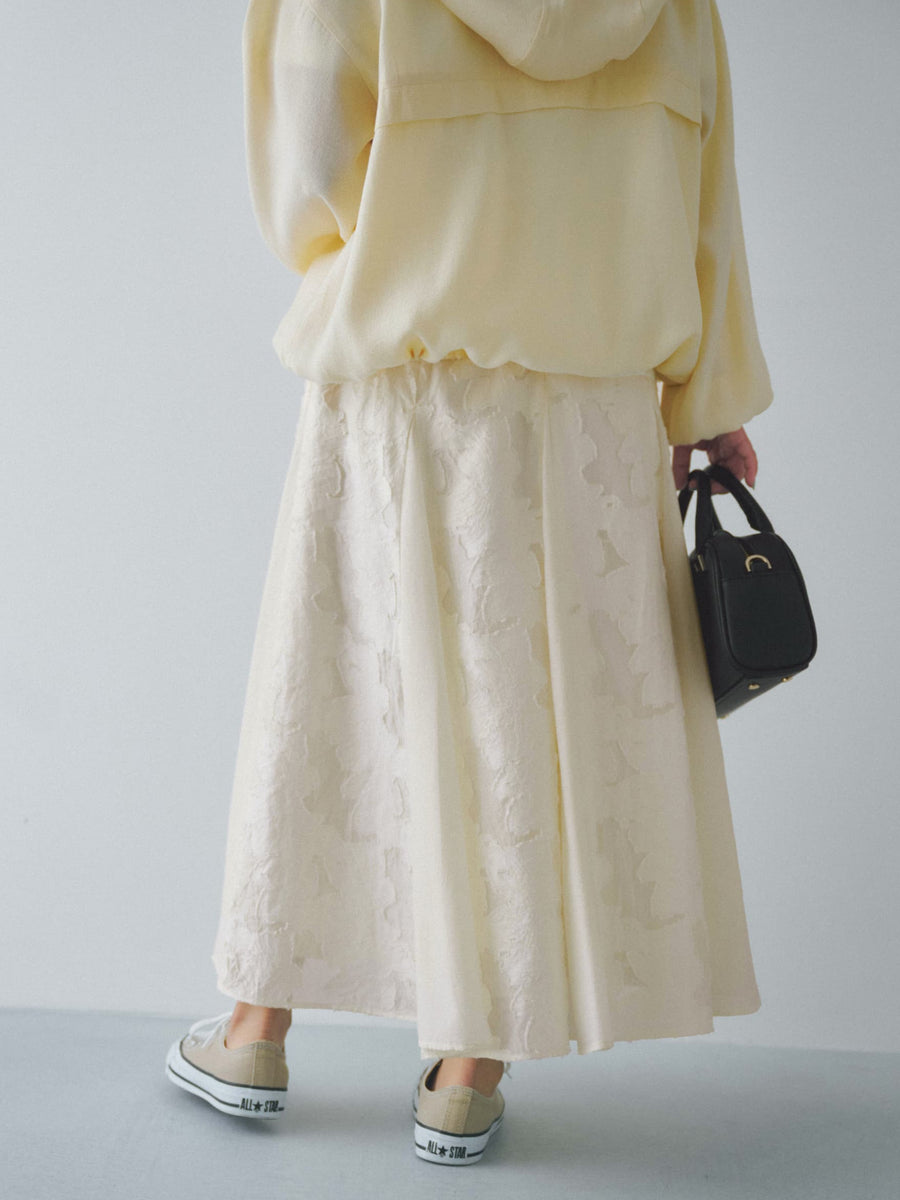 シアージャカードフレアスカート-short & regular　[通常]