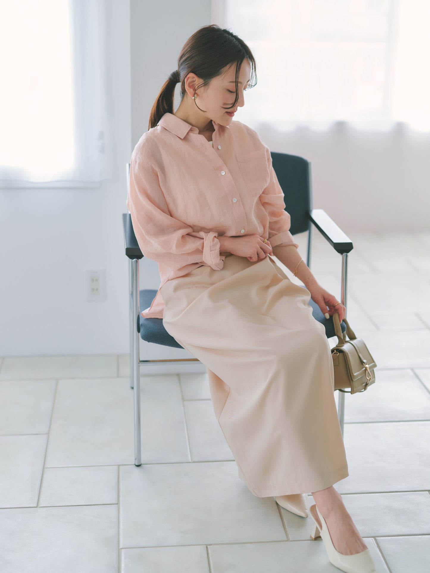 ベーシックラミーシャツ　[通常]