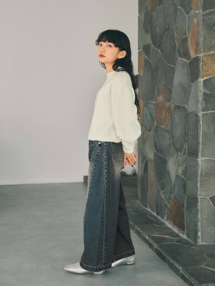 パターンミックスニット　[通常]