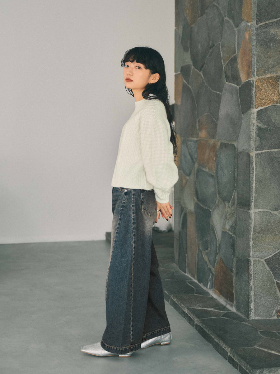 バレルデニムパンツ　[通常]