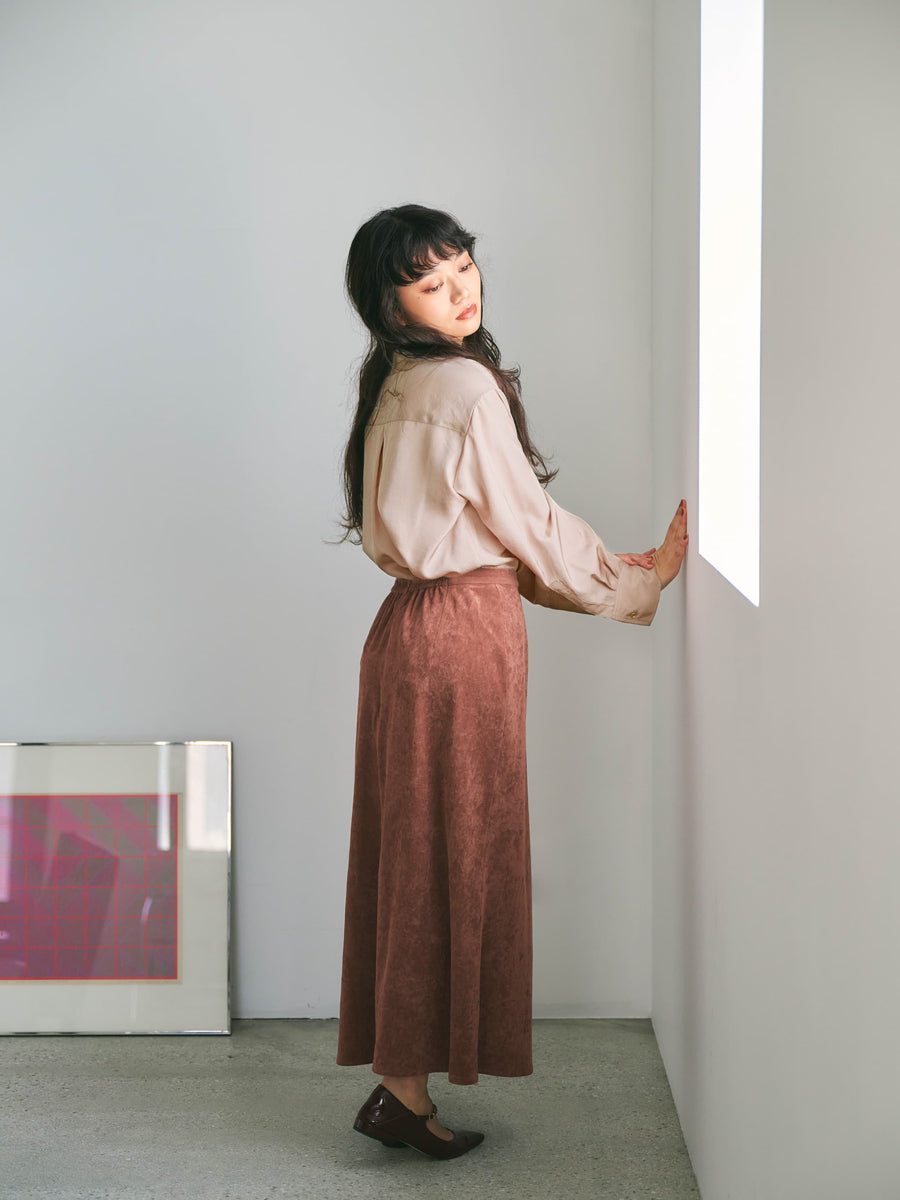 ブライトツイルダブルポケットシャツ　[通常]