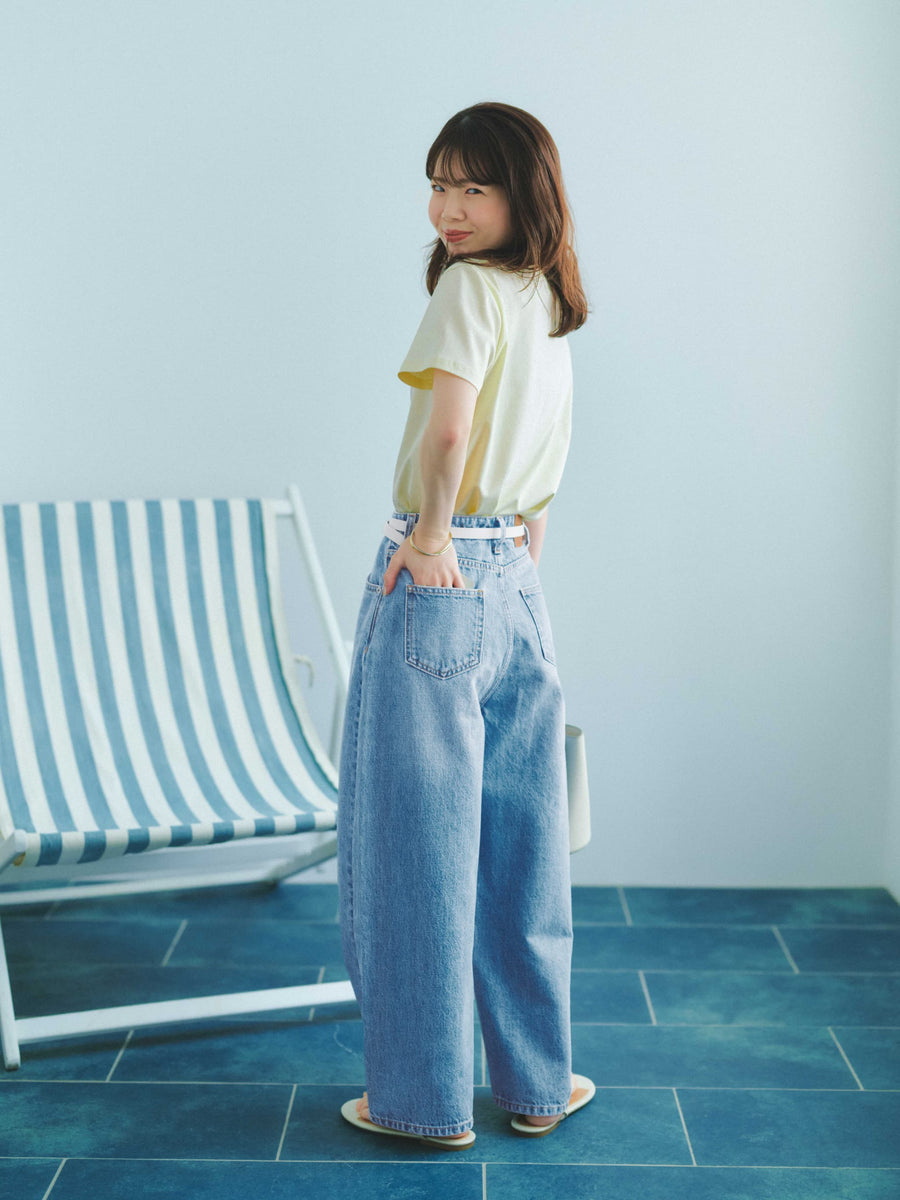 【接触冷感】サマームードロゴTシャツ　[通常]