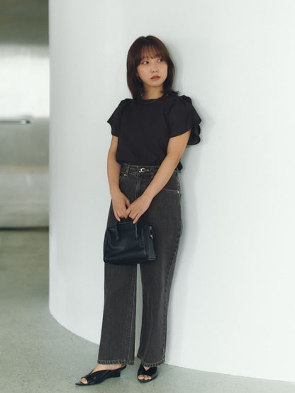 KUROKI DENIM セミワイドストレート-short & regular　[通常]