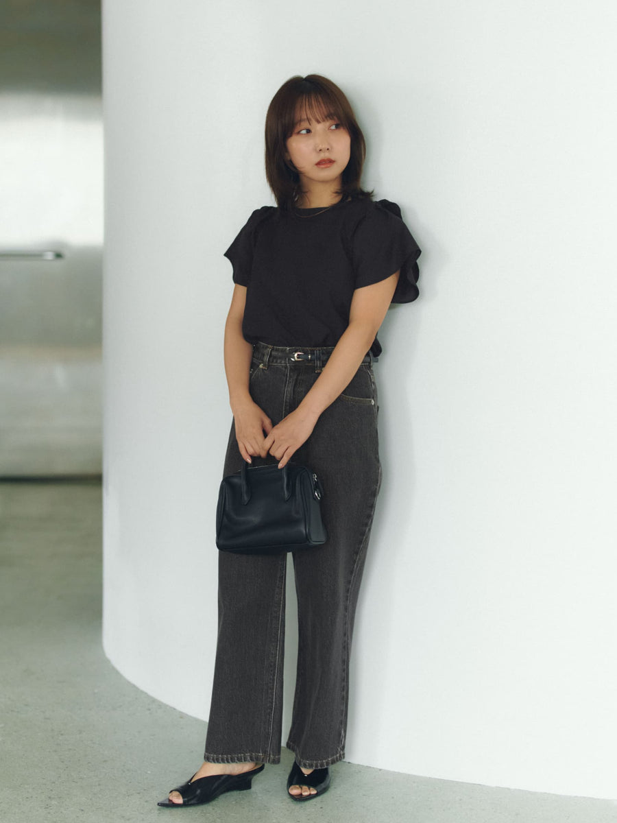 KUROKI DENIM セミワイドストレート-short & regular　[通常]