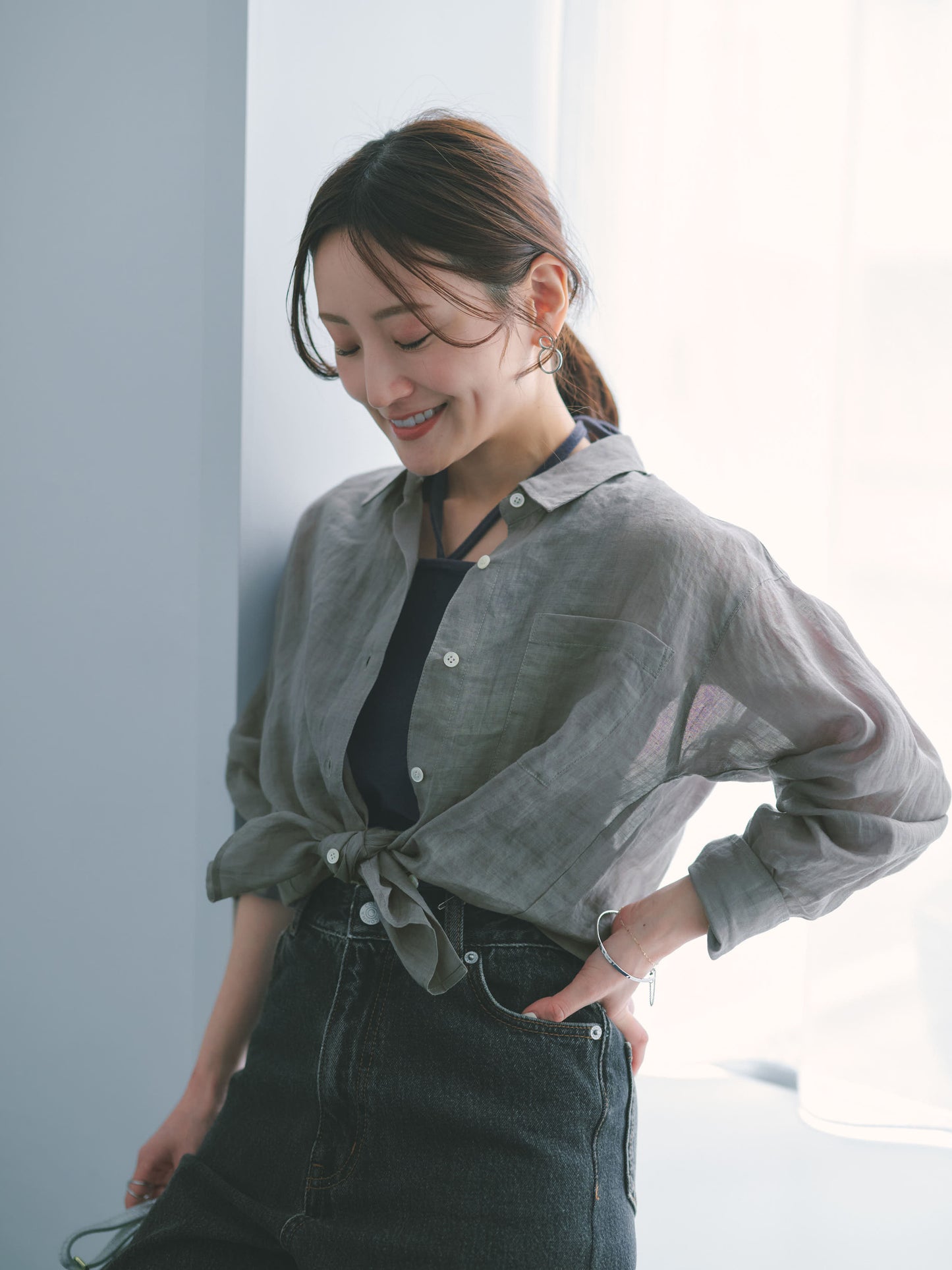 ベーシックラミーシャツ　[通常]