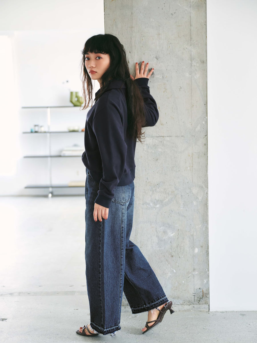 スキッパースウェットプルオーバー　[通常]