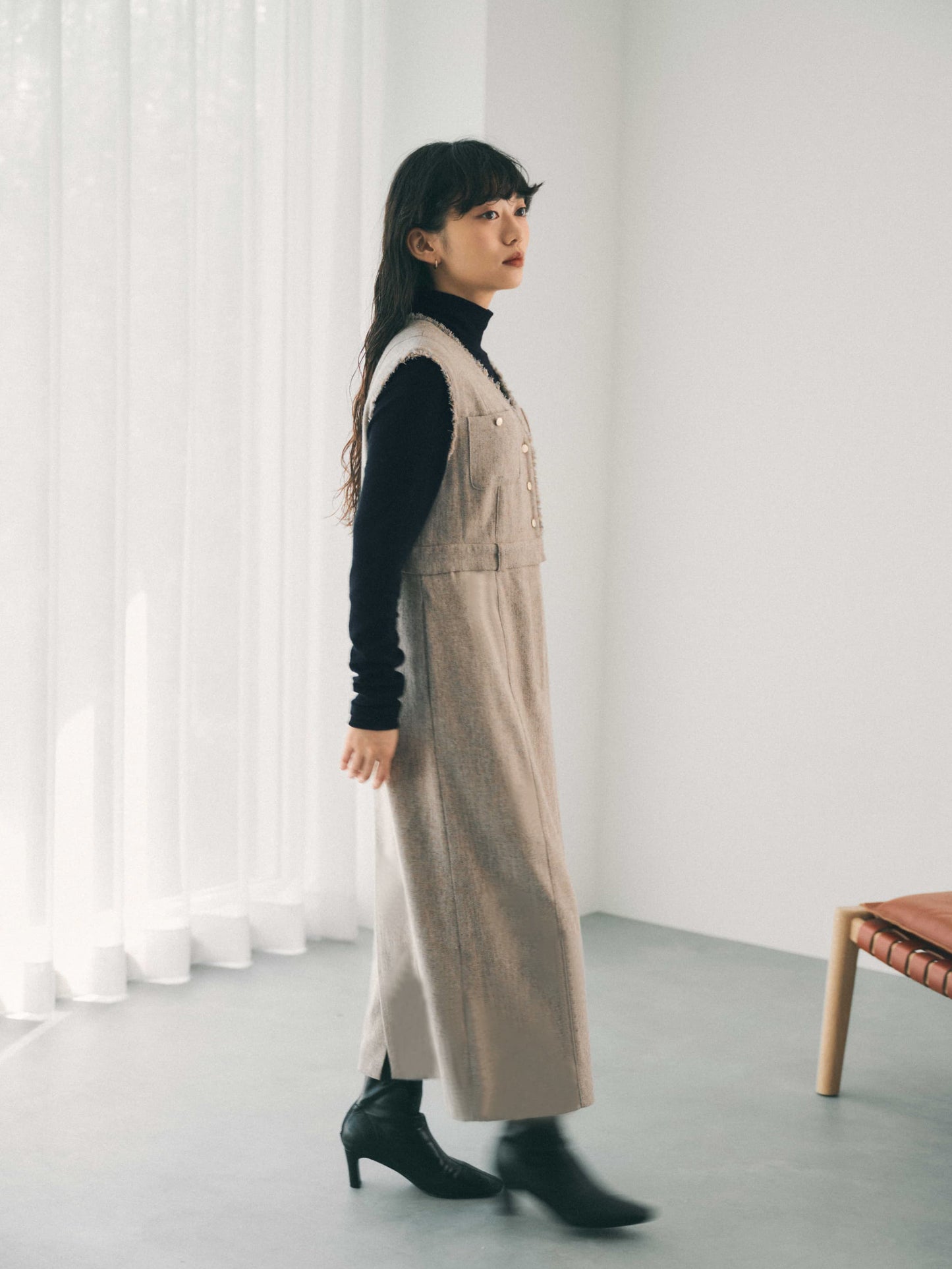 149cm | B:77 W:57 H:82 股下:67 | regular着用