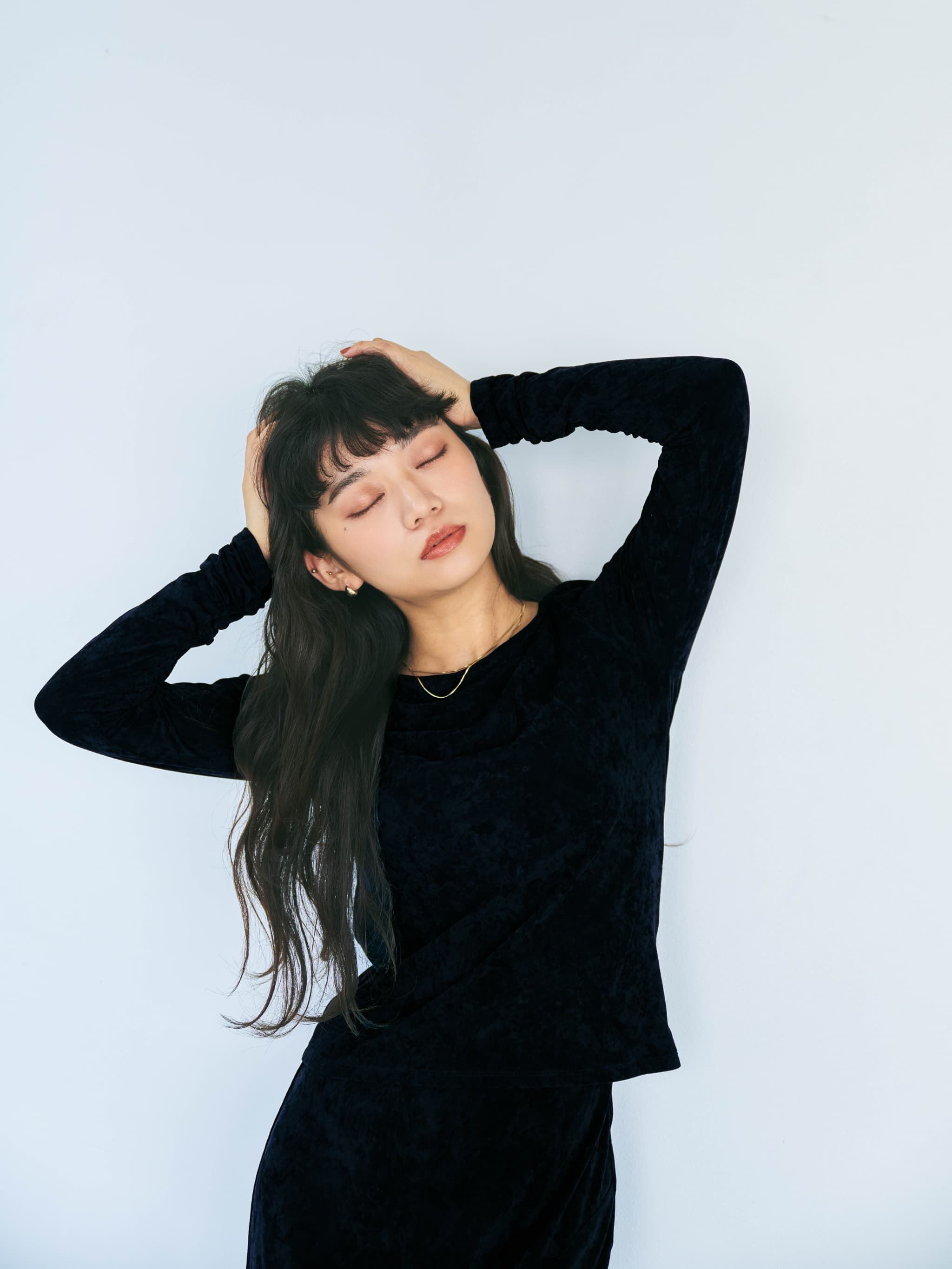 トリアセベロアトップス | 小柄・低身長女性向けファッション通販