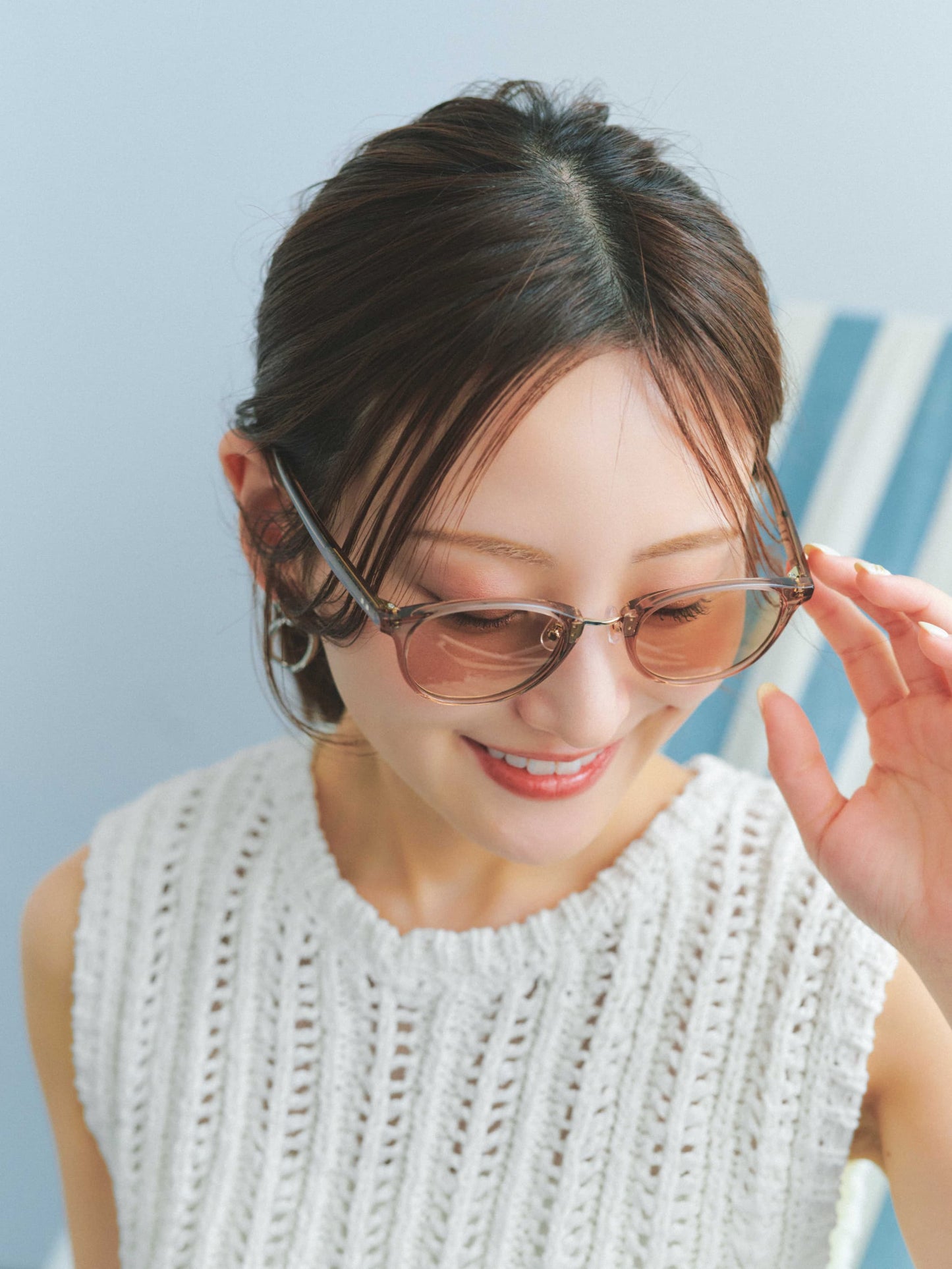 【COHINA×眼鏡市場】ウェリントン型 調光サングラス　[通常]