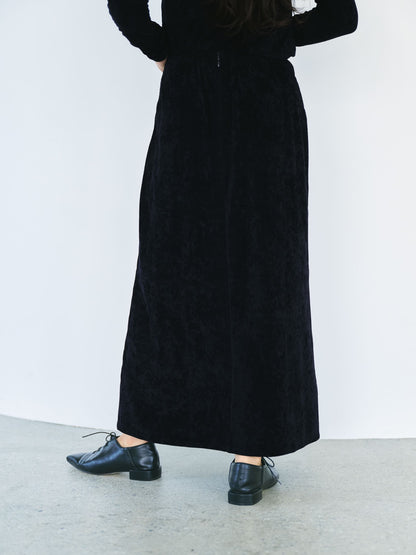 トリアセベロアナロースカート-short & regular　[通常]