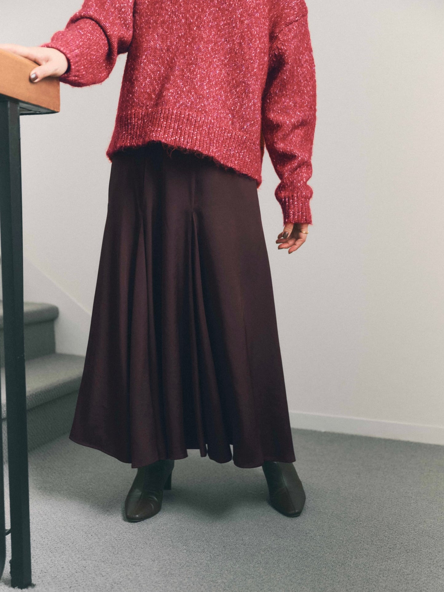 149cm | B:77 W:57 H:82 股下:67 | XS着用