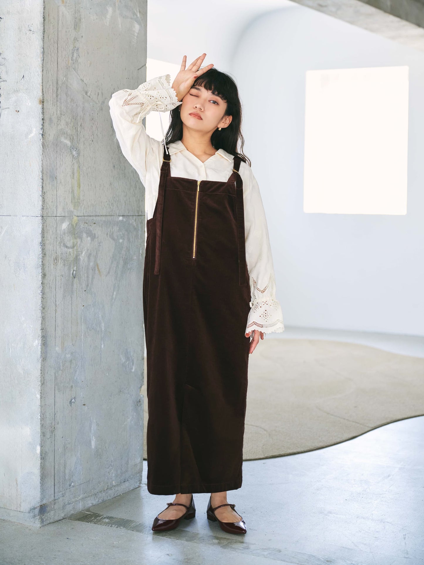 149cm | B:77 W:57 H:82 股下:67 | ワンサイズ着用