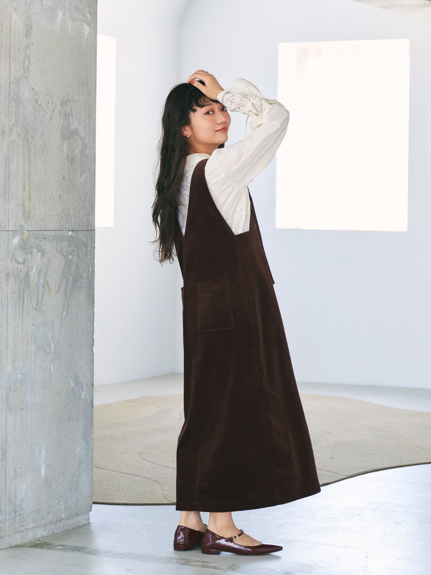 149cm | B:77 W:57 H:82 股下:67 | ワンサイズ着用