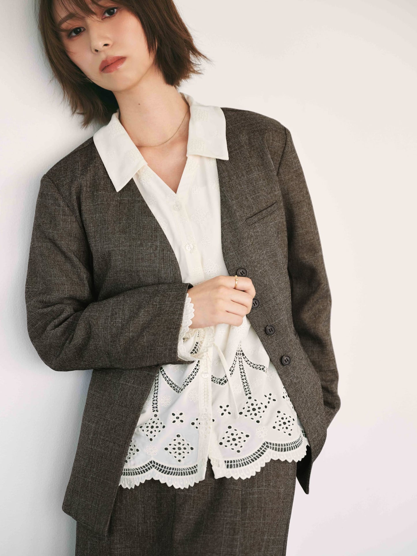 154cm | B:78 W:61 H:86 股下:67 | ワンサイズ着用