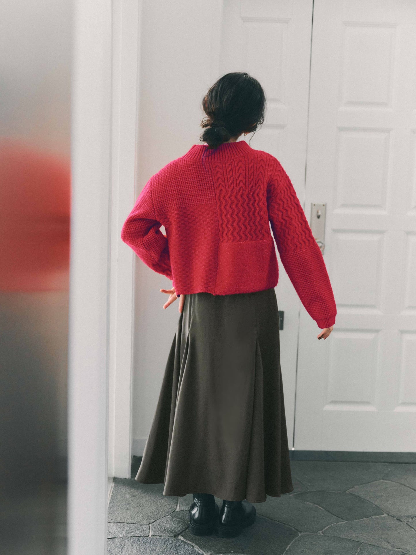 パターンミックスニット　[通常]