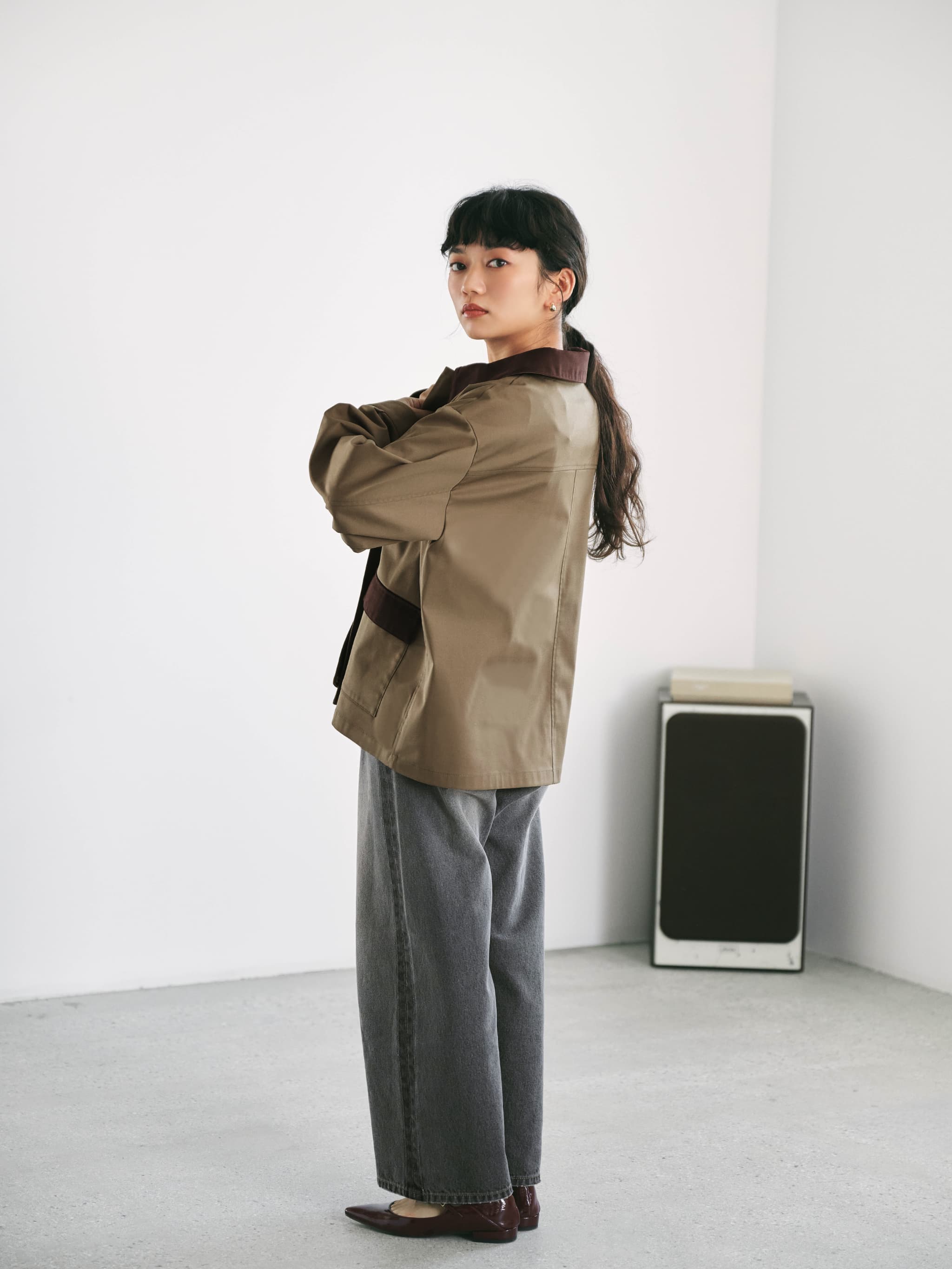 2wayカラーハンティングジャケット | 小柄・低身長女性向け