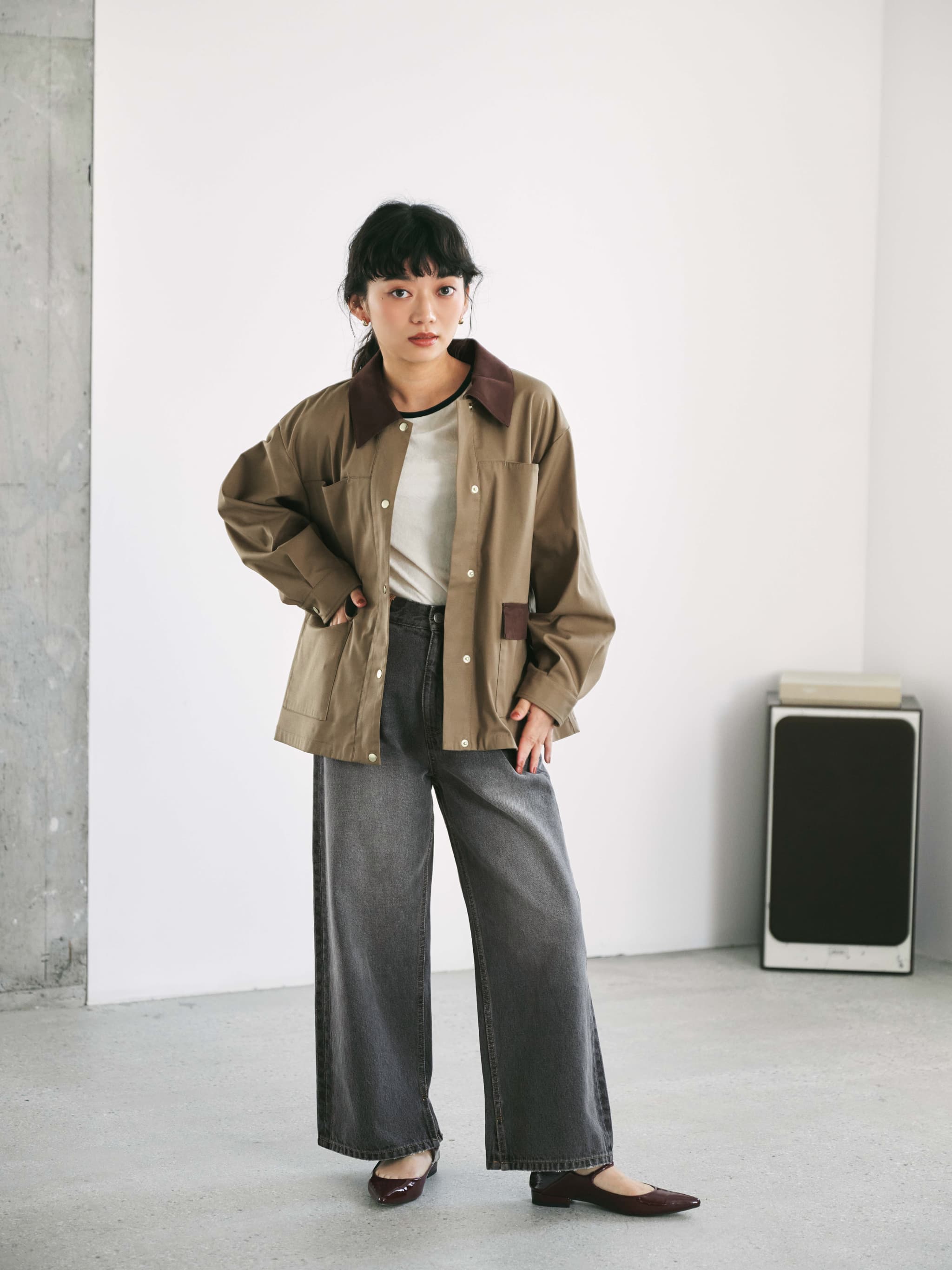 2wayカラーハンティングジャケット | 小柄・低身長女性向け