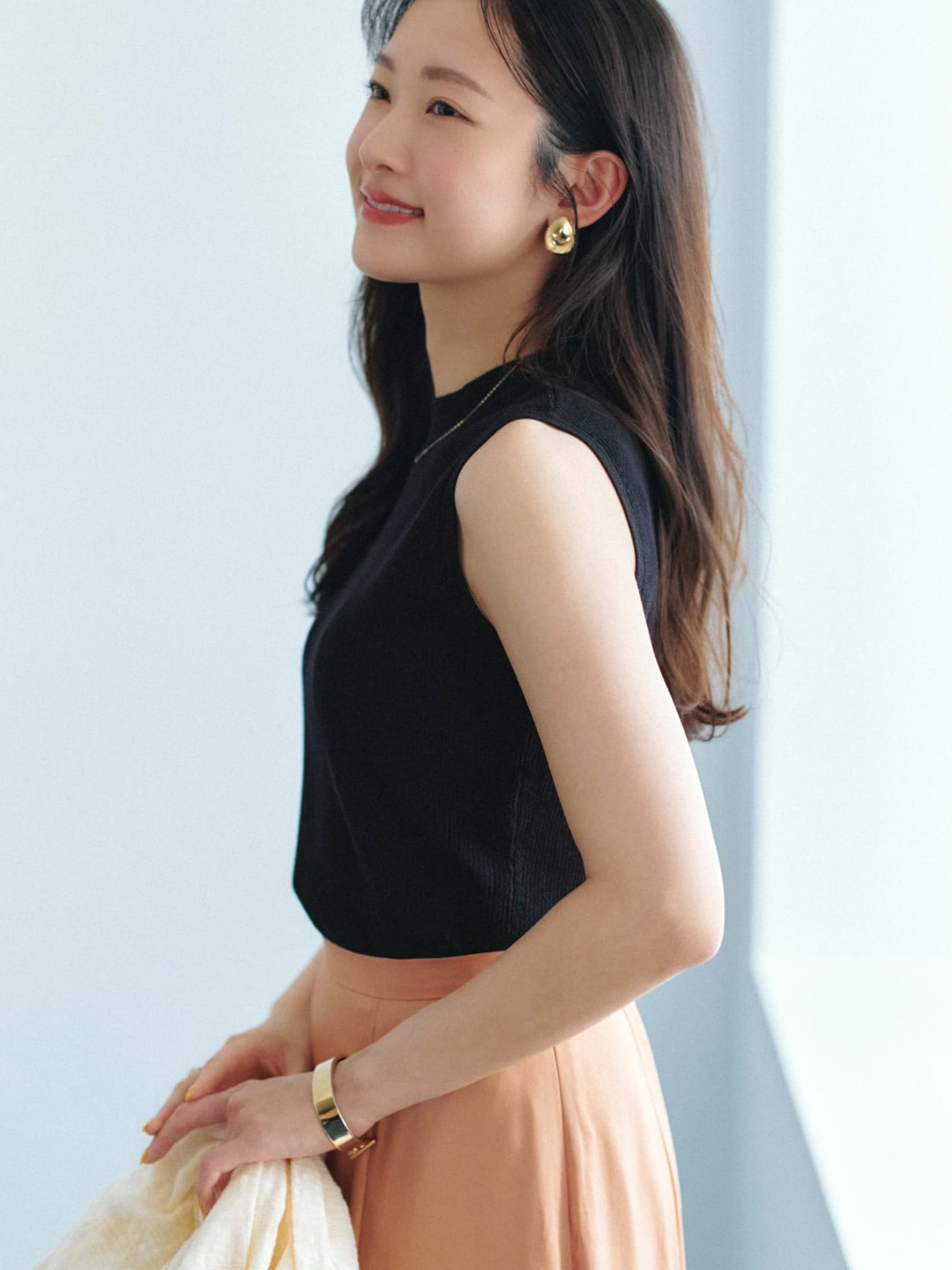 153cm | B:81 W:59 H85 股下:74 | ワンサイズ着用