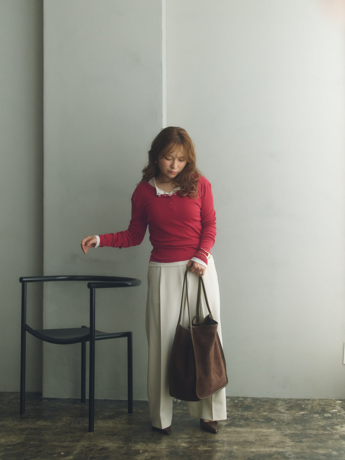 142cm | B:85 W:62 H:86 股下:59 | short-XS着用
