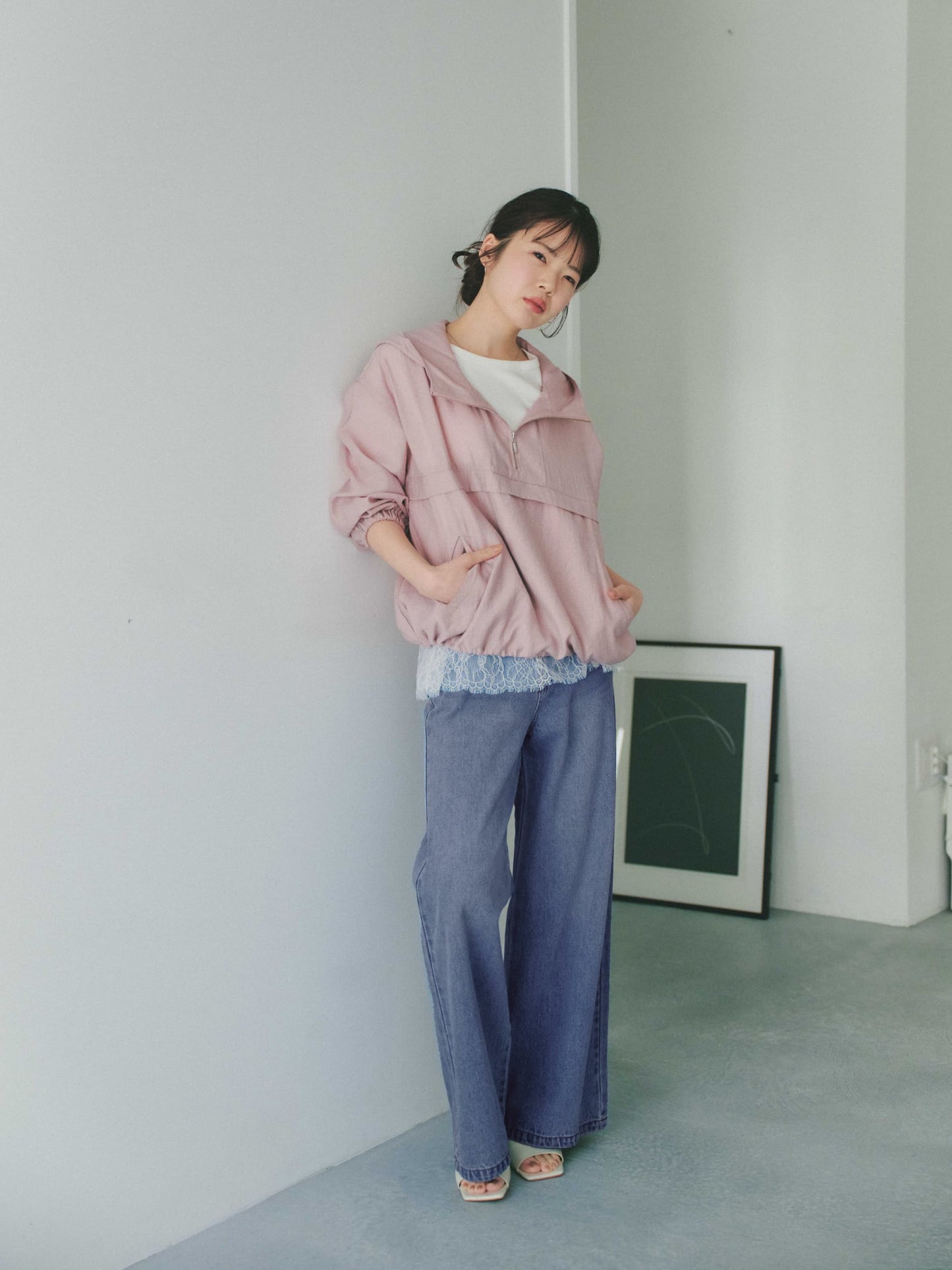 148cm | B:72 W:55 H:80 股下:68 | regular-XXS着用